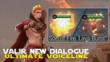 VALIR NEW ULTIMATE VOICELINE/DIALOGUE | UPCOMING ULTIMATE DIALOGUE FOR MARTIS AND ALPHA? | MLBB