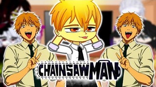 [GC] Hashiras and Uppermoons React to Denji Tiktoks | Chainsaw man - (🇧🇷-🇺🇸)