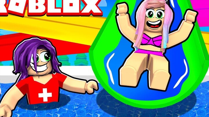 เราไปสวนน้ำ Splash World! Roblox โรลเพลย์ 🌊