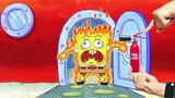 Spongebob pindah rumah, tinggal di Chili Peppers terlalu pedas dan mudah terbakar, tinggal di Krabs 