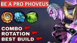 BE A PRO PHOVEUS !! | HOW TO USE PHOVEUS | BEST BUILD | COMBO | PHOEBUS MOBILE LEGENDS