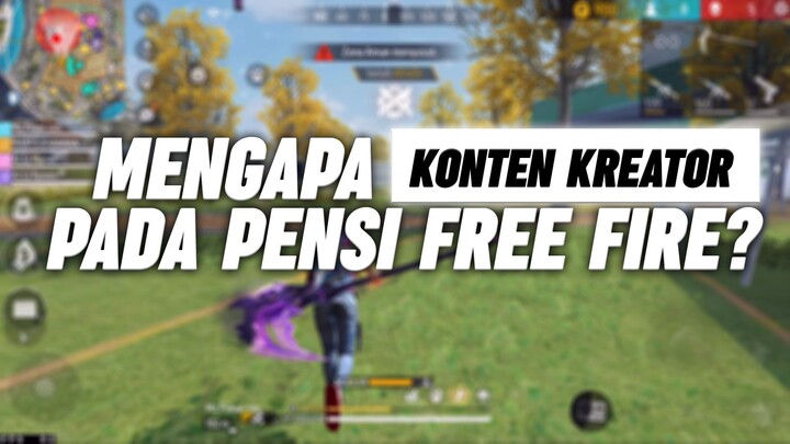 SEMUA KONTEN KREATOR PENSI FREE FIRE?