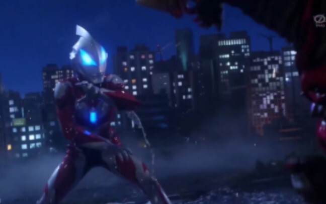 Saat mempercepat adegan pertarungan di episode pertama Ultraman Geed