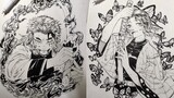 [ Kimetsu no Yaiba ] Cara menggunakan pena jarum untuk menggambar benang dengan Butterfly Ninja deng