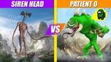 Siren Head vs Patient 0 Impostor | SPORE