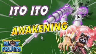 Vào Tìm Hiểu Về ITO ITO AWAKENING Trong UPDATE 13 BLOX FRUITS Nhưng Gặp Toàn DÂN CHƠI HỆ ĐẦU GẤU