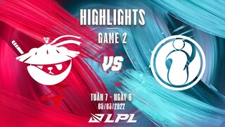 AL vs IG | Highlights - Game 1 | Tuần 7 Ngày 6 | LPL Mùa Xuân 2022