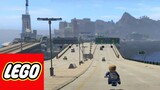 HOW BIG IS THE MAP in Lego City Undercover? Run Across the Map