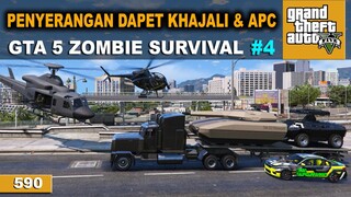 BASE DI BAWAH TANAH KITA SERANG - GTA 5 ZOMBIE SURVIVAL #590