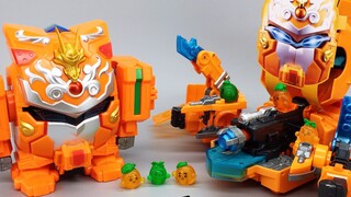 Apa yang besar! Guobao Special Attack 3 Orange Zhanbao Deformation Base Mecha Mainkan Beragam Evalua