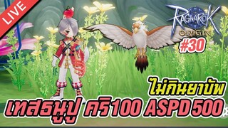 Ragnarok Origin EP.30 เทสธนูปู คริ100 ASPD500 ไม่กินยาบัพ