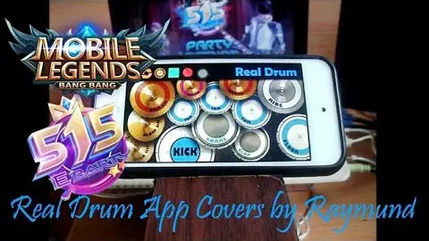 Mobile Legends: Bang Bang! Party Legends | 515 eParty (Real Drum App Covers by Raymund)