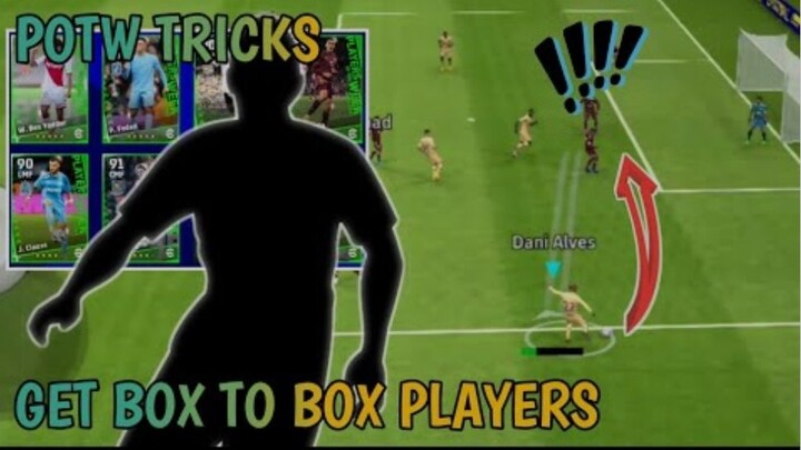 POTW TRICKS | GET BOX TO BOX PLAYERS | eFootball 23