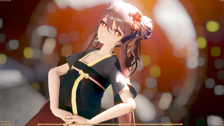 [Genshin Impact MMD/Han element style changed to walnut]❀Suddenly the breeze caused a pool of falling flowers❀
