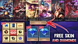NEW! FREE? HOW TO CLAIM ALL FREE LIMITED SKIN AND DIAMONDS?! LEGIT100% | MOBILE LEGENDS 2023