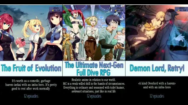 daftar anime isekai