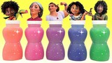Learn Colors with ENCANTO Slime Characters MIRABEL, Luisa and BRUNO