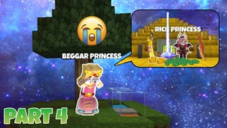 BEGGAR PRINCESS TO RICH PRINCESS SPEED RUN PART 4 -SKYBLOCK BLOCKMAN GO