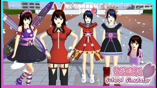 NYARI BAJU BARU! BABY FISA PROTES AURAT, AOI KESAL!  SAKURA SCHOOL SIMULATOR