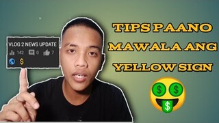 TIPS PAANO MAWALA ANG YELLOW DOLLAR SIGN