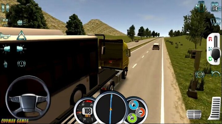 Euro Truck Driver 2018 # 86 Vận tải bằng xe buýt nguy hiểm tại giao lộ đường sắt - Androi