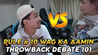 SUPER LAUGHTRIP CHIX BINANTAYAN NANAMAN ULIT TAYO SA STREAM DEBATE 101 AHAHAH