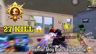 27 KILL😱 PUBG MOBILE GAMEPLAY NO EVENT! MUSUH ABANG ABANGAN! DIBANTAI PARAH BANG JECK - PUBG MOBILE