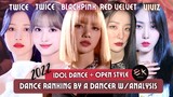 ranking the main dancers of BLACKPINK, TWICE, RED VELVET, VIVIZ/GFRIEND (2022 dancer’s analysis)