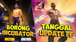 BOCORAN TANGGAL UPDATE FREE FIRE !! Dapetin Bundle Yin Yang Api Di Event Incubator 3 In 1