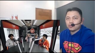 SB19 performs "Go Up" LIVE on Wish 107.5 Bus Reaction | Richard Benito | Pambansang Reactor