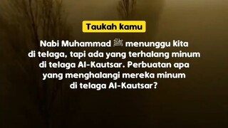 ciri ciri orang yang tidak akan meminum Al Kautsar baca di komentar 👉