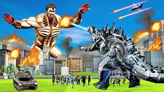 रोबोट गॉडजिला बड़ा शैतान MechaGodzilla Remote Control Robot Titan Monster Hindi Kahaniya हिंदी कहानी