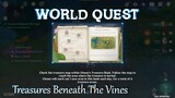 GAMEPLAY | Genshin Impact | World Quest - Treasures Beneath The Vines