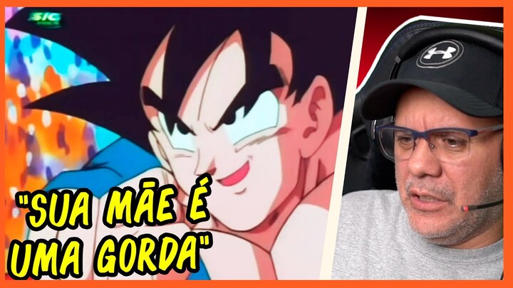 REAGINDO DRAGON BALL DE PORTUGAL