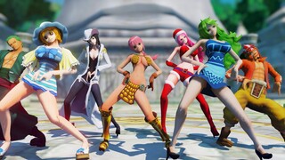 Gentleman PSY One Piece  - MMD Animation 4K