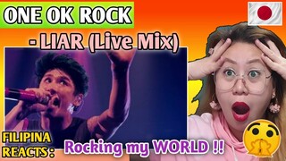 ONE OK ROCK - LIAR (Live Mix) || KOOKOMI FILIPINA REACTS