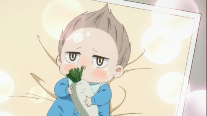 ตอนเด็กๆ ผู้กำกับน่ารักมาก! ฉันใช้หัวไชเท้าขาวแทนขวดนม ฮ่าๆๆๆ