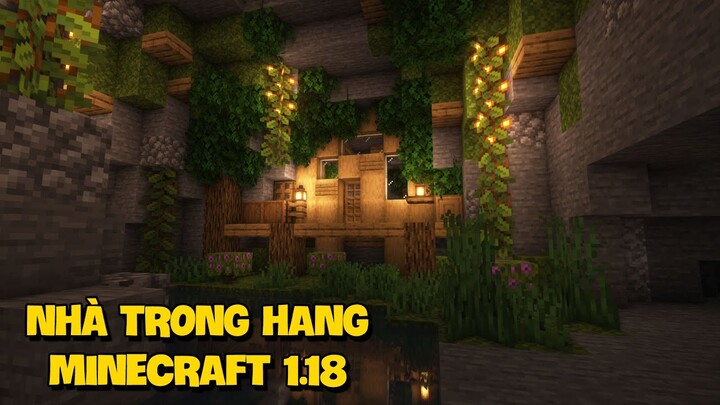 Ngôi Nhà Trong Hang - Minecraft Sinh Tồn 1.18