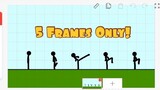 Kick Tutorial in 5 frames! (Stickman Animation 2021)