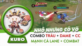 Onmyoji Arena | Kuro - Hắc bé, không to nhưng có võ, combo trâu dame to nhiều khống chế