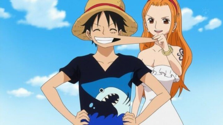 NAMI MAININ PIPI LUFFY