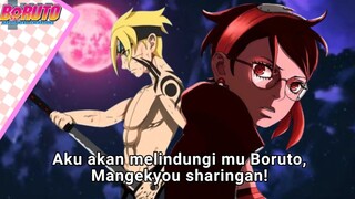 BORUTO TWO BLUE VORTEX CHAPTER 20-Konohamaru dan Sarada mendapat kekuatan Baru