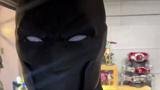 DC Batman Headgear Cosplay Test Video Friends who are curious about the softness and rebound ability