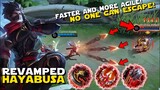 NEW REVAMPED HAYABUSA IS HERE! | FASTER THAN EVER! | GAMEPLAY | OP ULTIMATE! | MOBILE LEGENDS BANG!