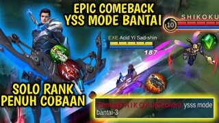 EPIC COMEBACK SOLO RANK PENUH COBAAN!! PENTINGNYA ROTASI FARM YANG BENAR SAAT POSISI KALAH - MLBB