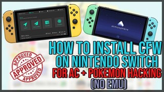 How to Install Custom Firmware on Switch For ACNH + Pokemon Hacking (NO EMU) FULL SETUP! (2021)
