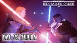 STARWARS JEDI: FALLEN ORDER Cal vs Trilla Last Fight Scene