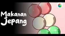 Menggambar Dango Makanan Jepang