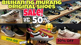 P999 ORIGINAL SHOES SALE up to  50% off!DAMI DIN STEAL PRICE DITO!shoe salon vmall Greenhills