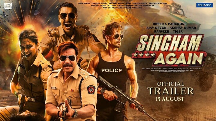 watch Singham Again latest bollywood full movie - Link in description